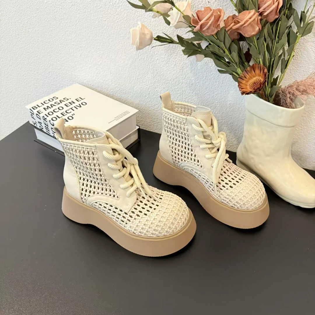 【呆哥专属】【捕梦网】2025新款时尚百搭短靴*991-281