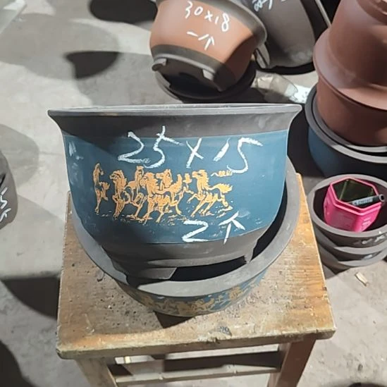 宜兴紫砂花盆清仓