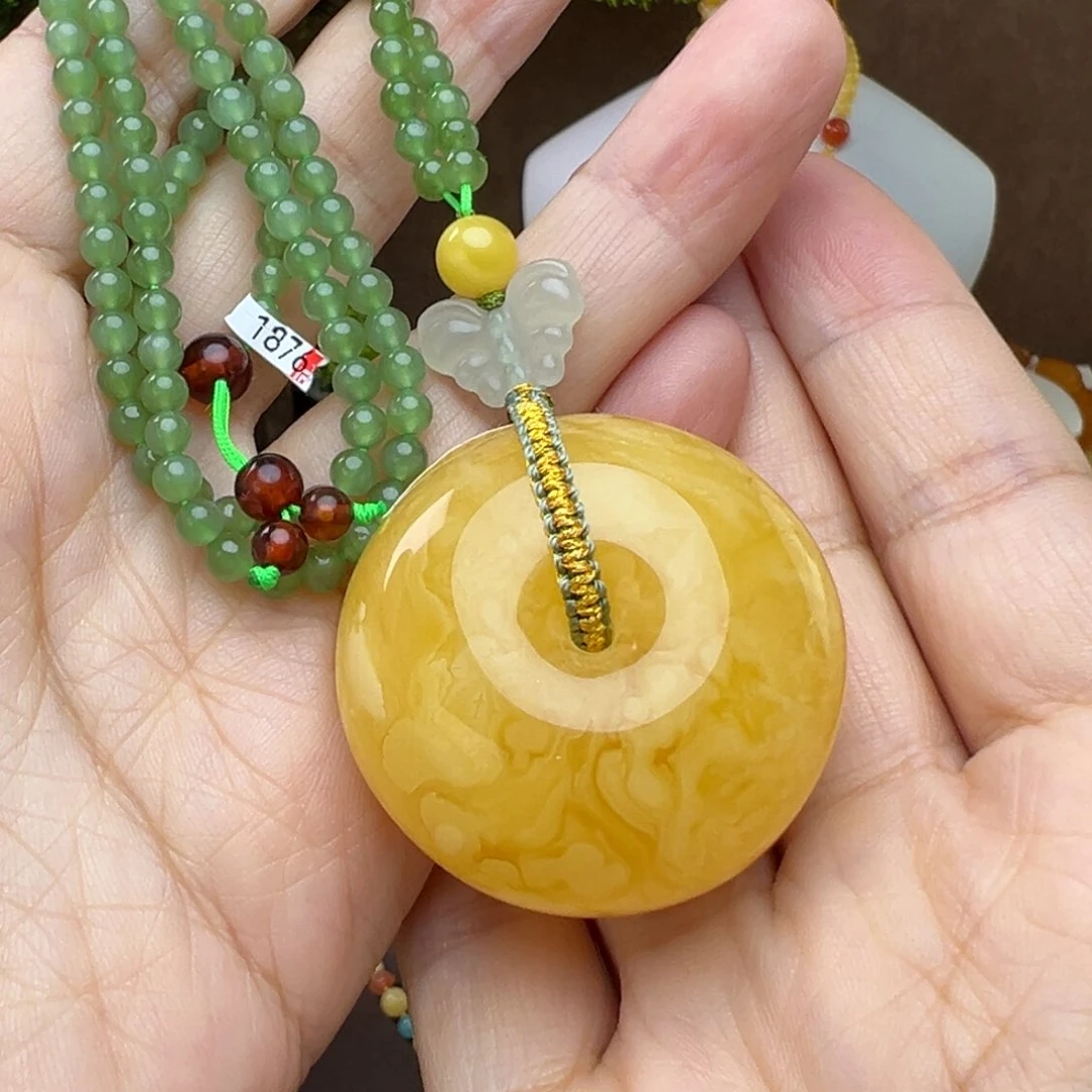 蜜蜡吊坠(赠链)未镶嵌