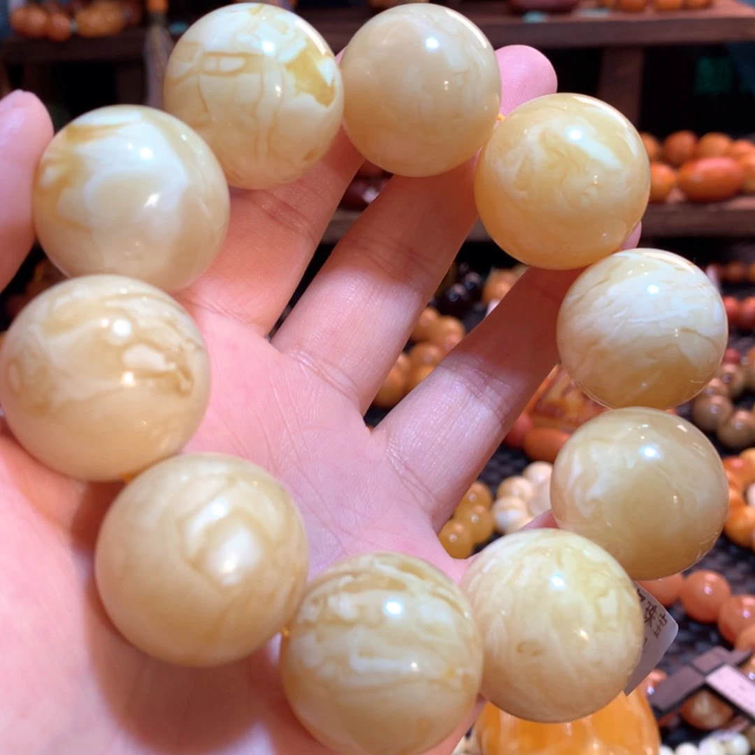 【闪购商品】手串蜜蜡未镶嵌蜜蜡手串