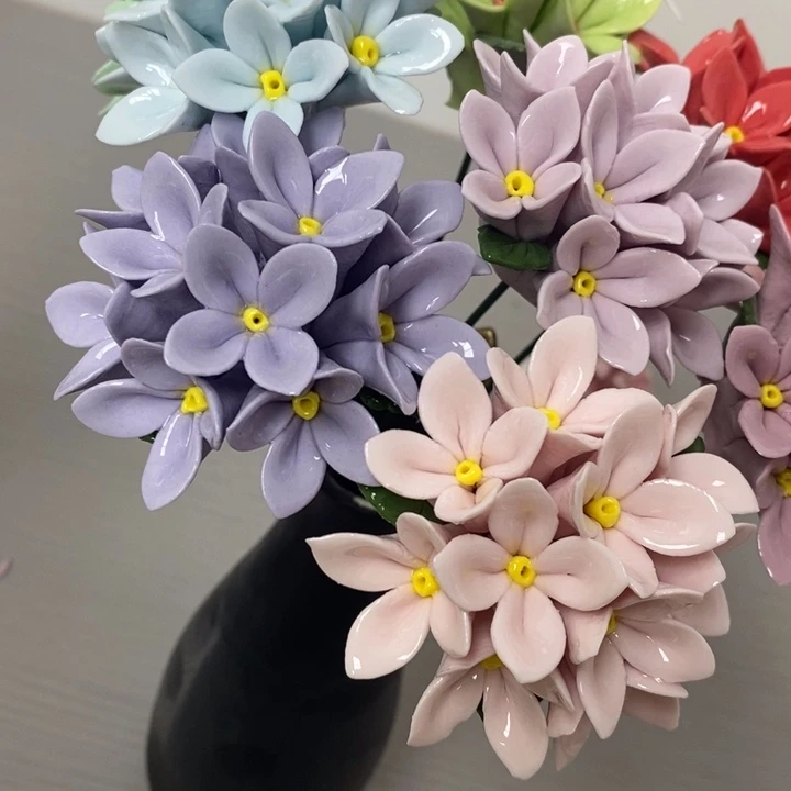 陶瓷陶瓷材料加工4朵