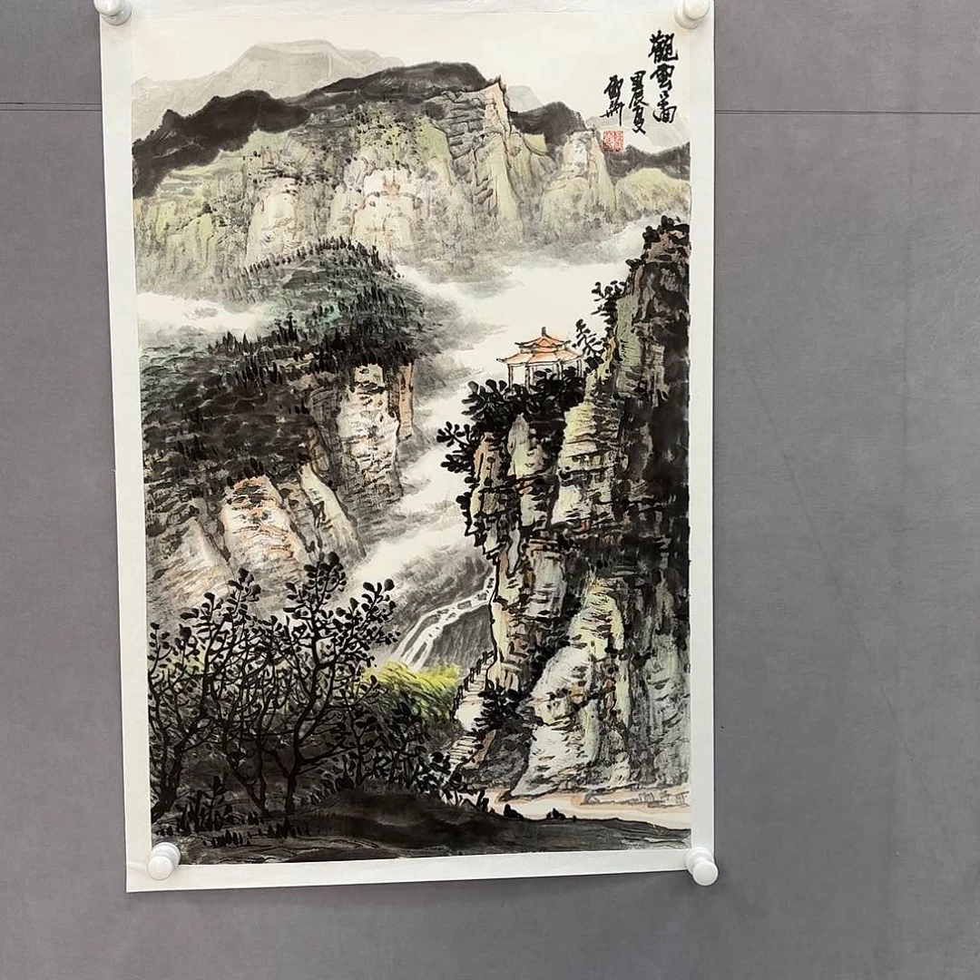 国画亲笔手绘原创