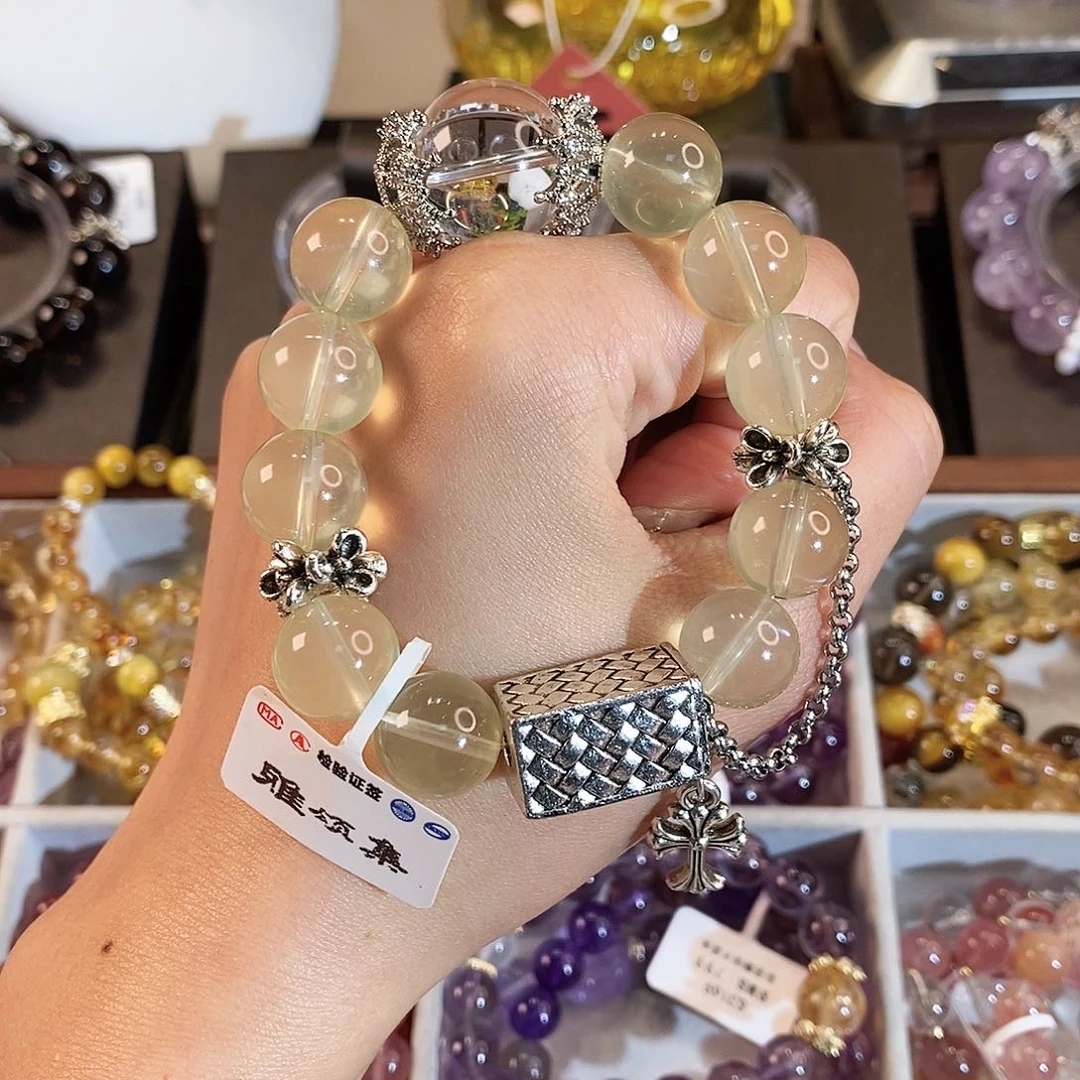 水晶手串未镶嵌G3249单圈多样性发1