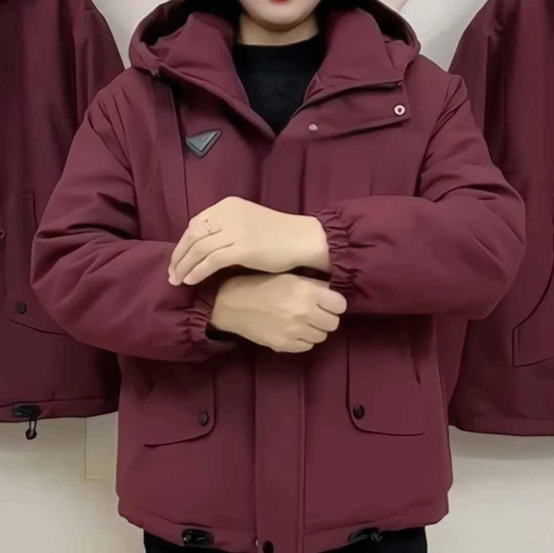 妈妈装加绒加厚派克服女上衣冬季新款时尚百搭防风休闲保暖短外套