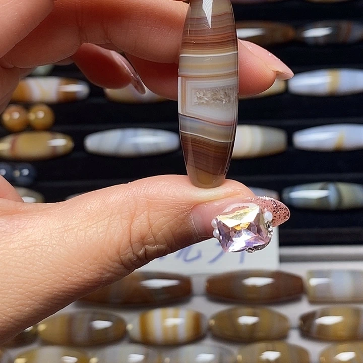 绿***球玛瑙/玉髓未镶嵌颈饰