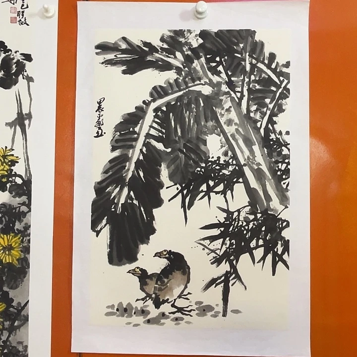 国画张圣敏先生纯手绘作品