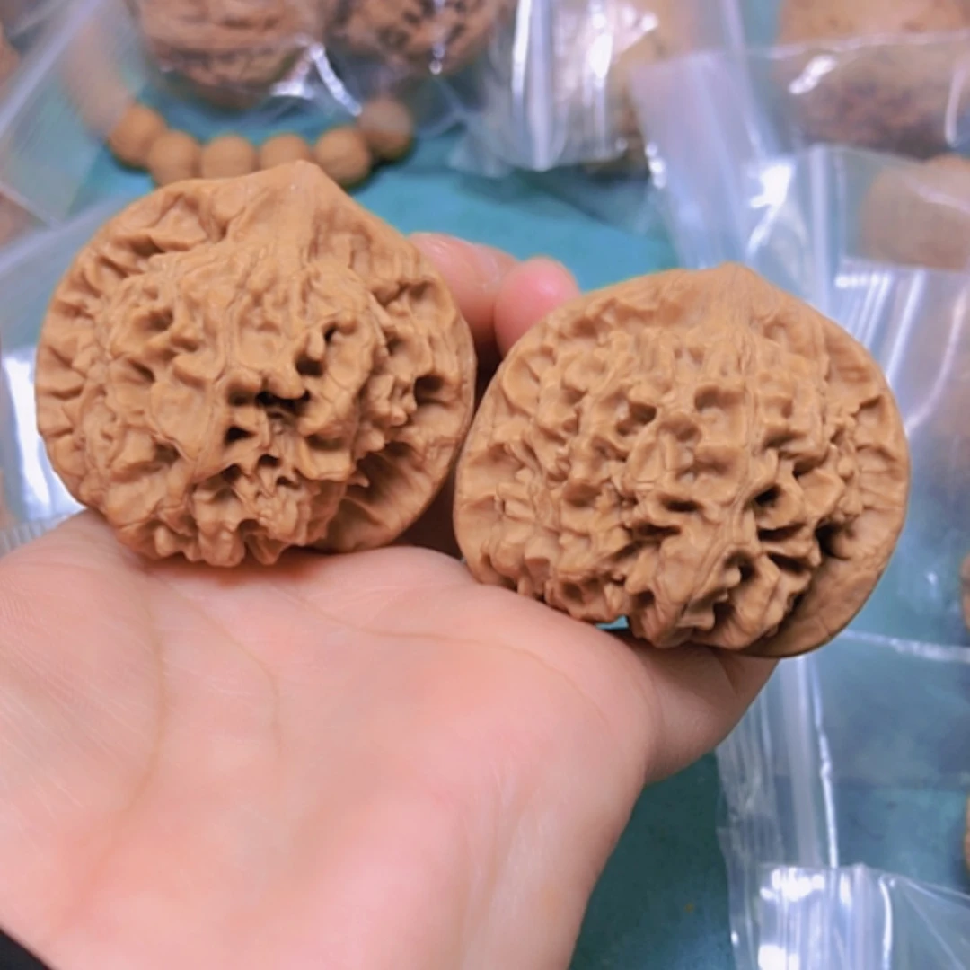 【闪购商品】摆件核桃46官帽修尖肚差尺练手对