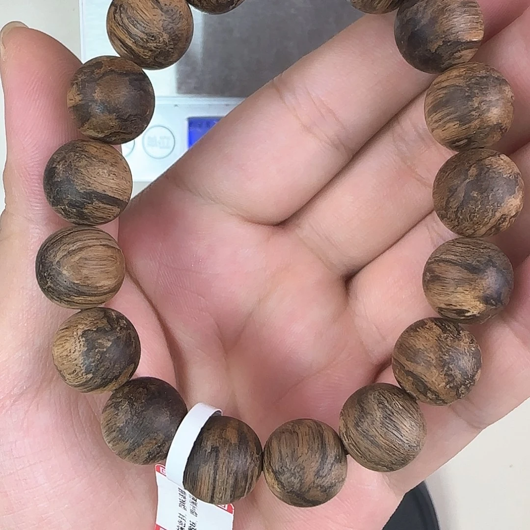 手串沉香达拉干 虎斑 1.3 18g 九分沉