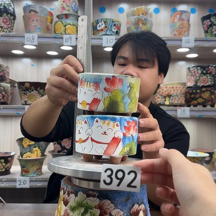 紫砂花盆瑕疵瑕疵392