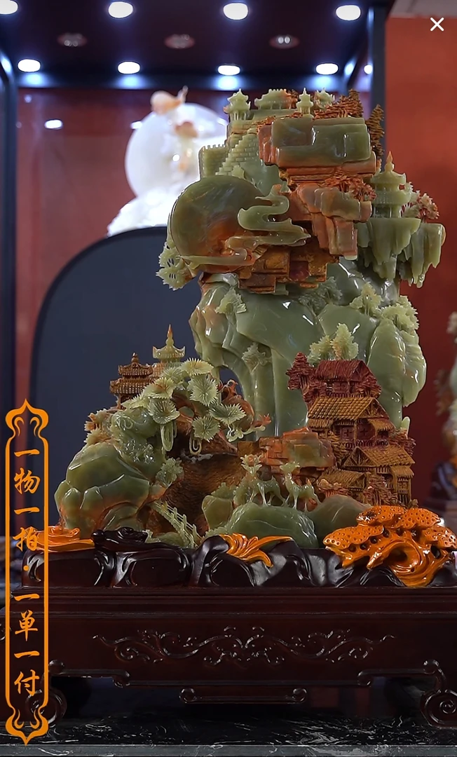 【一物一拍】简约中式精美家居客厅玄关卧室书房商务办公店庆摆件