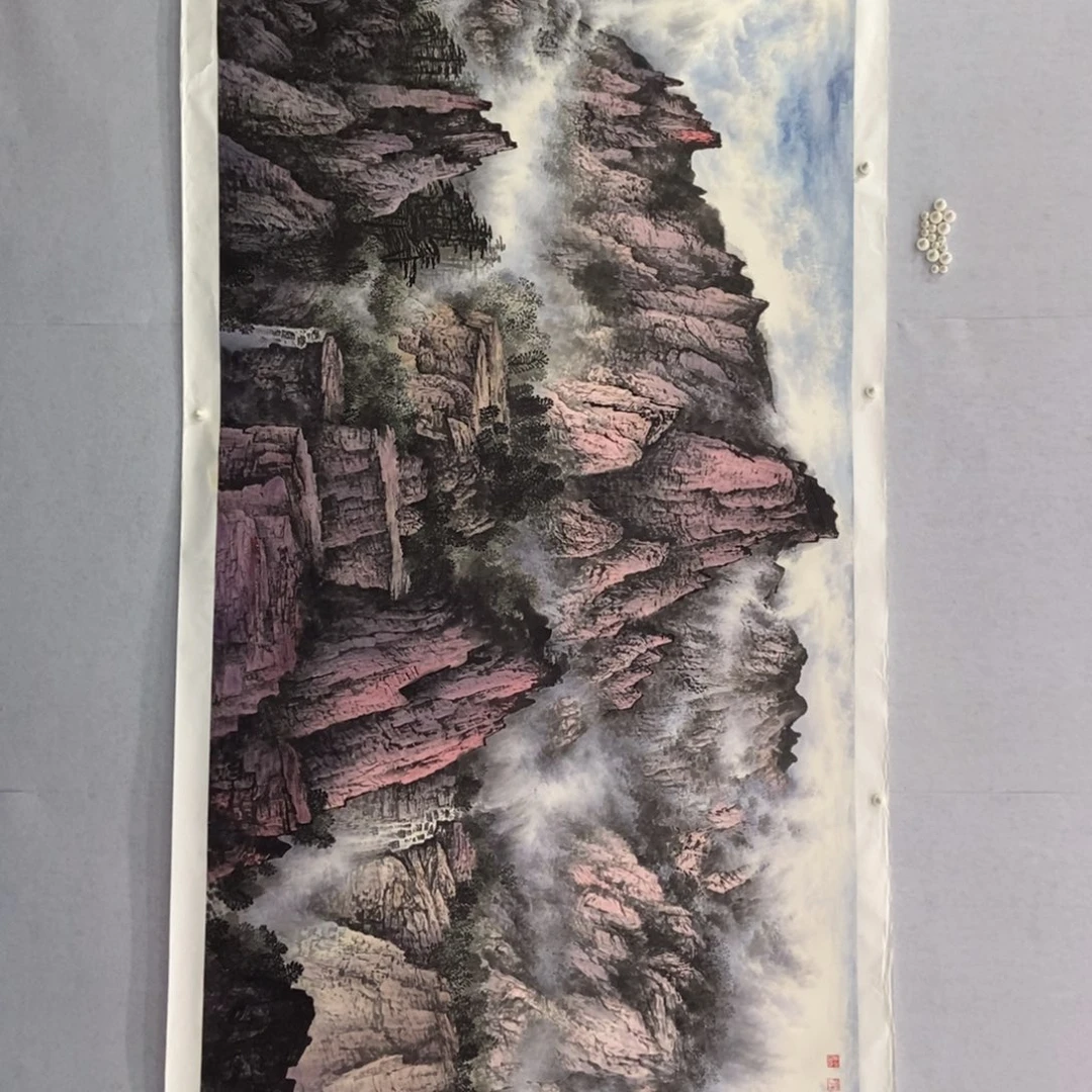 紫***来国画墨鱼精品墨鱼精品