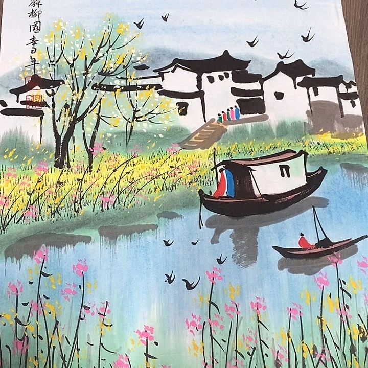 手绘国画作品欣赏999