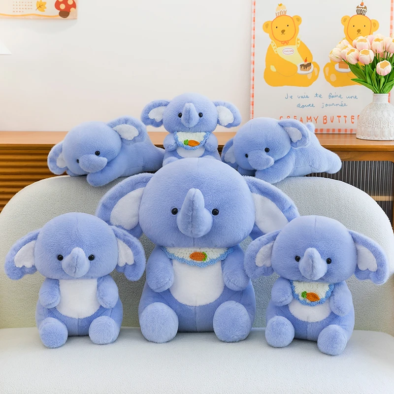 可爱TheGreenParty同款欢乐小象公仔柔软毛绒玩具送女生生日礼物