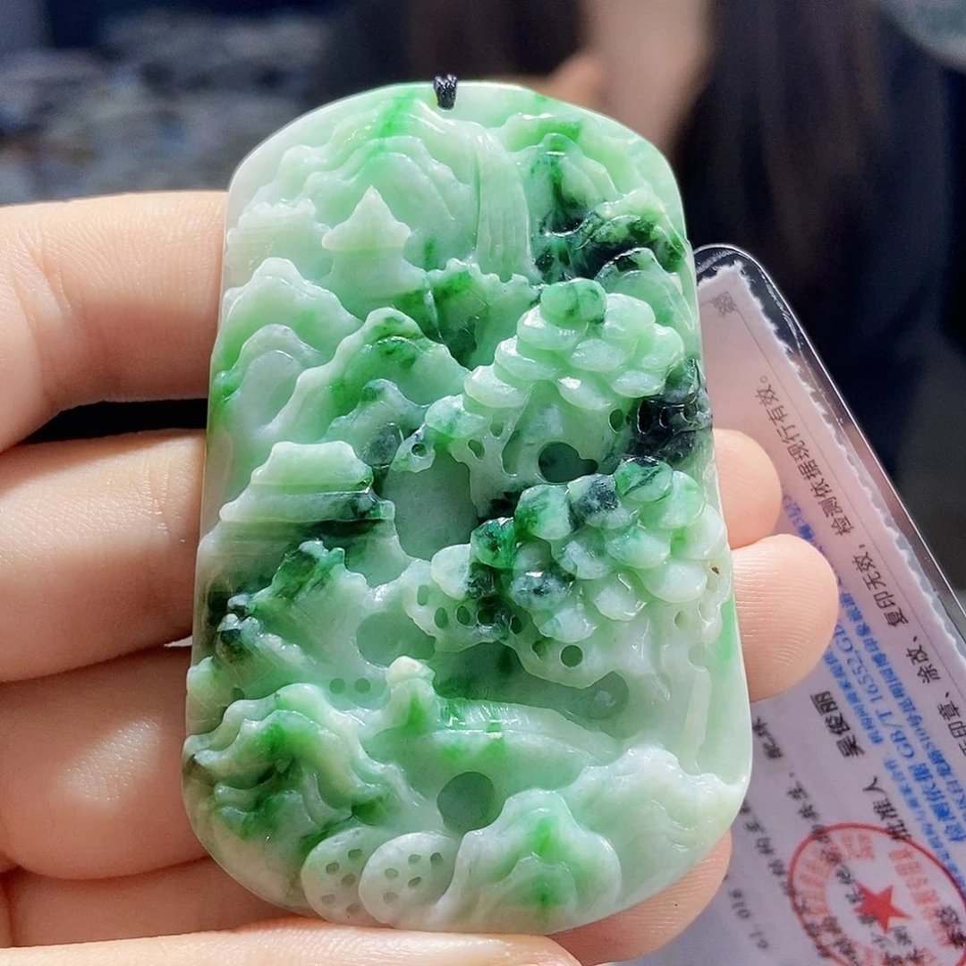 颈饰未镶嵌翡翠翡翠