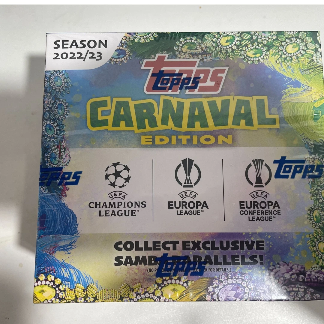【拆盒】22-23Topps 欧战巴西嘉年华 球星卡