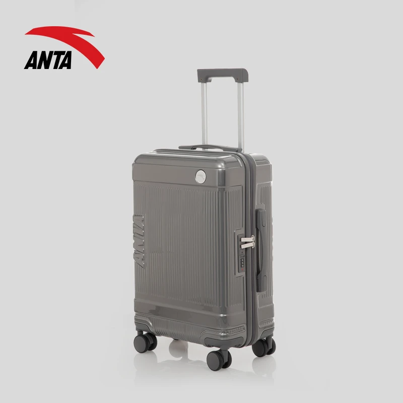 安踏行李箱大容量加厚抗摔20寸登机旅行箱拉链拉杆箱轻音万向轮