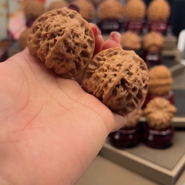 文玩核桃把件43 佛肚 u-012