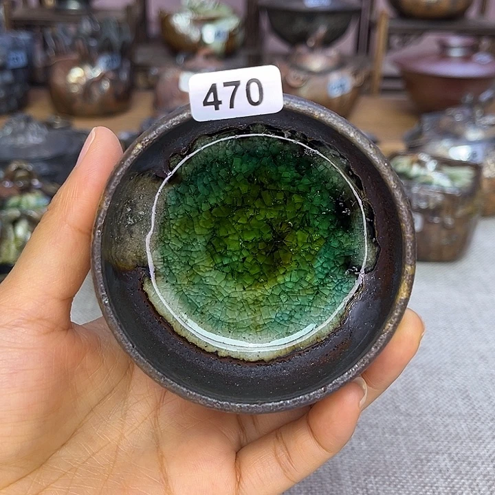 裸柴烧陶瓷手工茶器