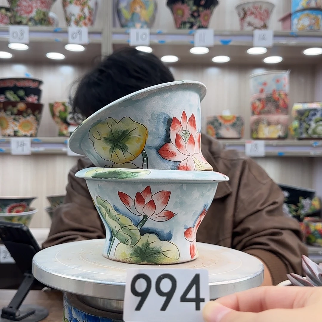 紫砂花盆瑕疵瑕疵994