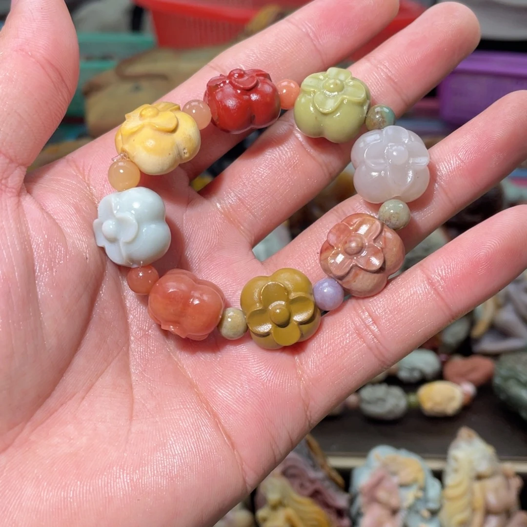 石英质玉未镶嵌手链