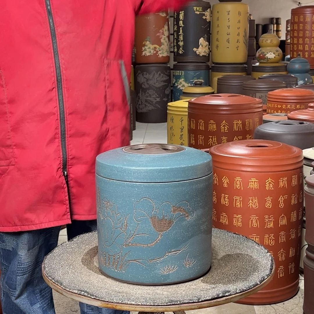 紫砂茶叶罐茶叶罐