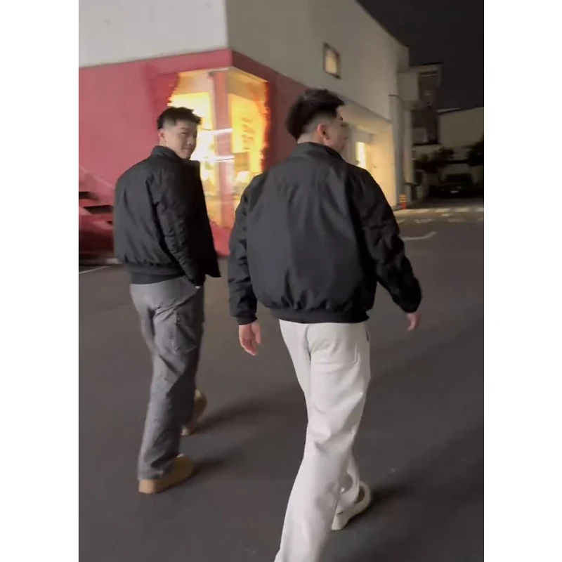 秋冬美式三防教练棉衣工装飞行夹克户外机能保暖棉服立领外套