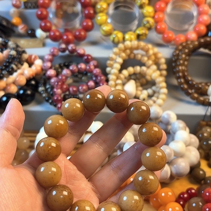 看***海银S925老驼骨手串