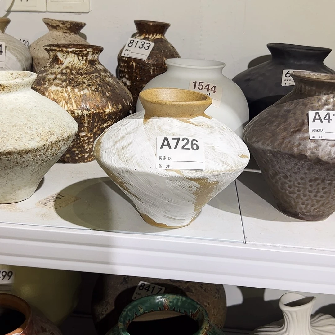 瓶a726高16口6陶瓷花瓶无孔