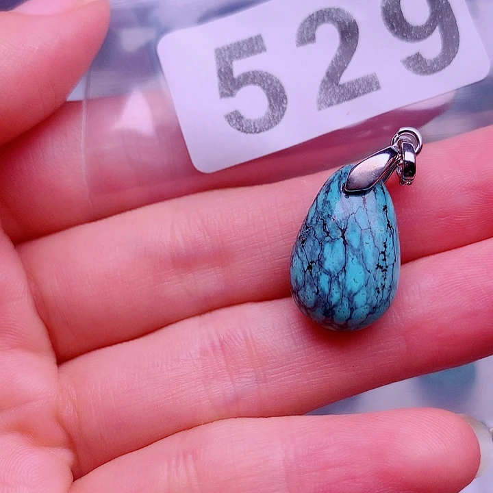 未镶嵌绿松石珠宝半成品