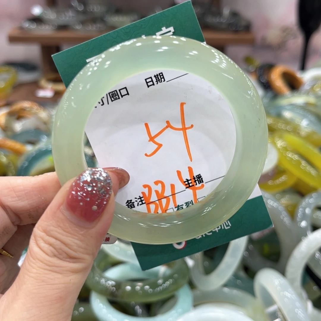 未镶嵌蛇纹石玉手镯手镯