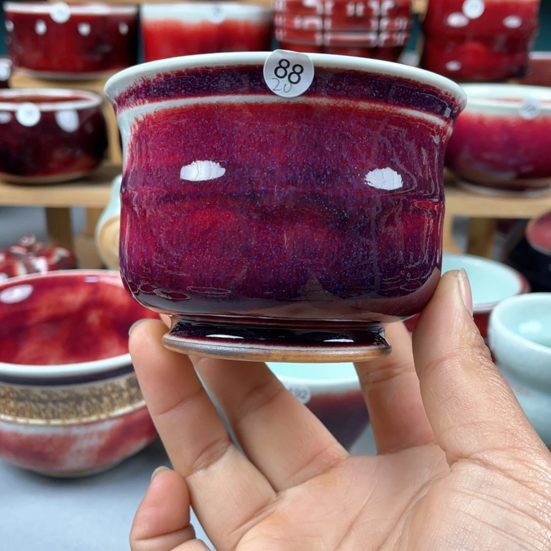 瓷片纯手工制作……微微瑕
