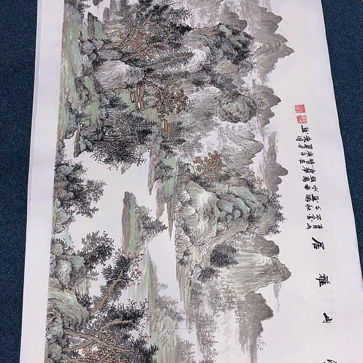 国画纯手绘字画宣纸