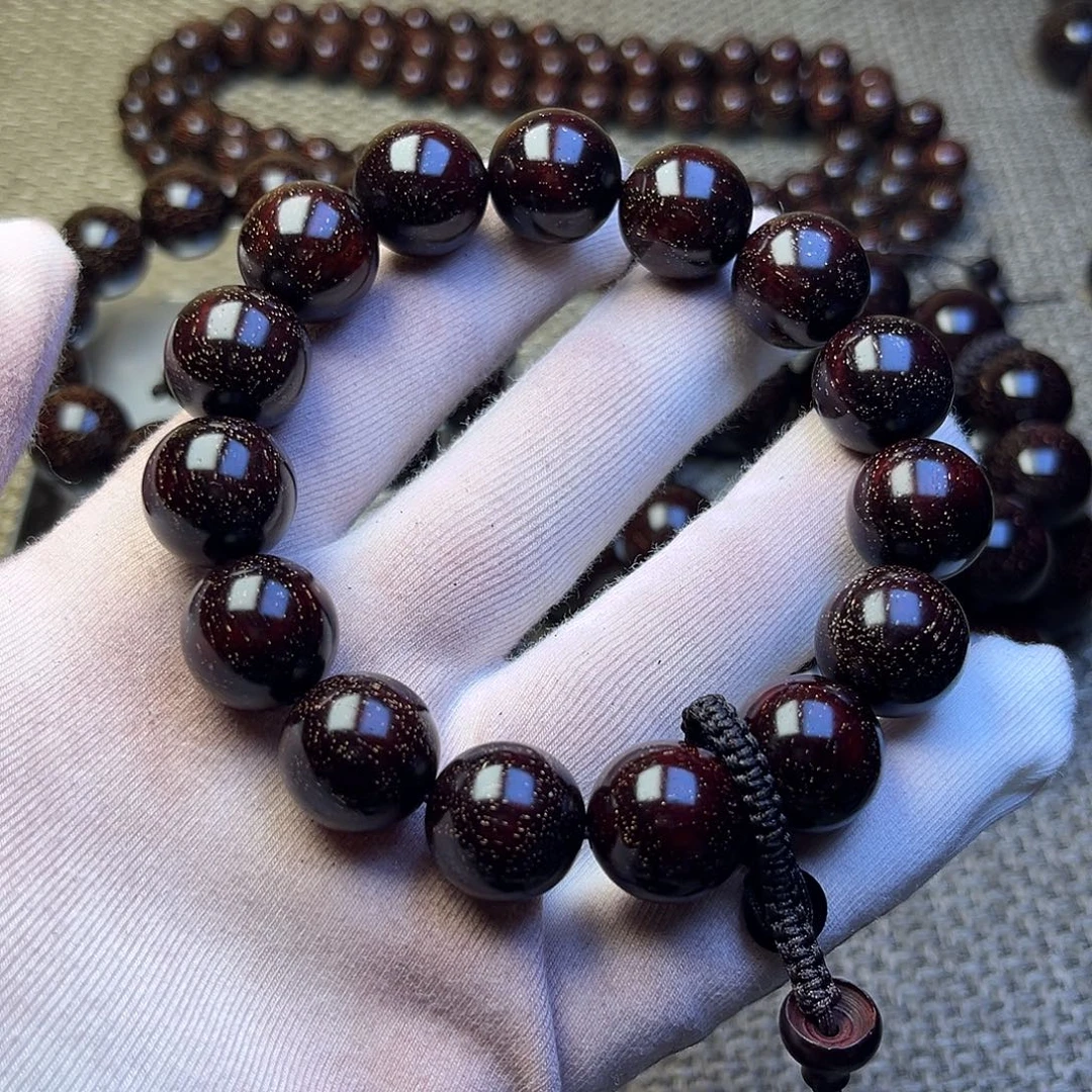 檀香紫檀（小叶紫檀）1.5 15颗满星