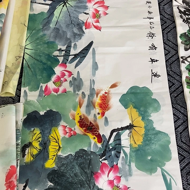 小周画廊的直播间