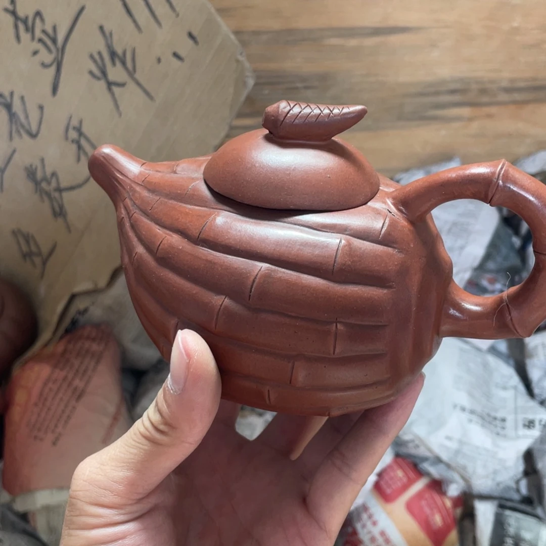 茶壶紫砂老厂紫砂壶一件？
