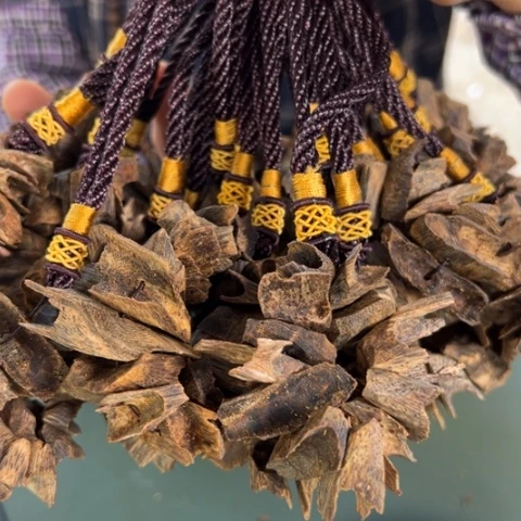 沉香摆件乌身壳子挂件多样性发1串