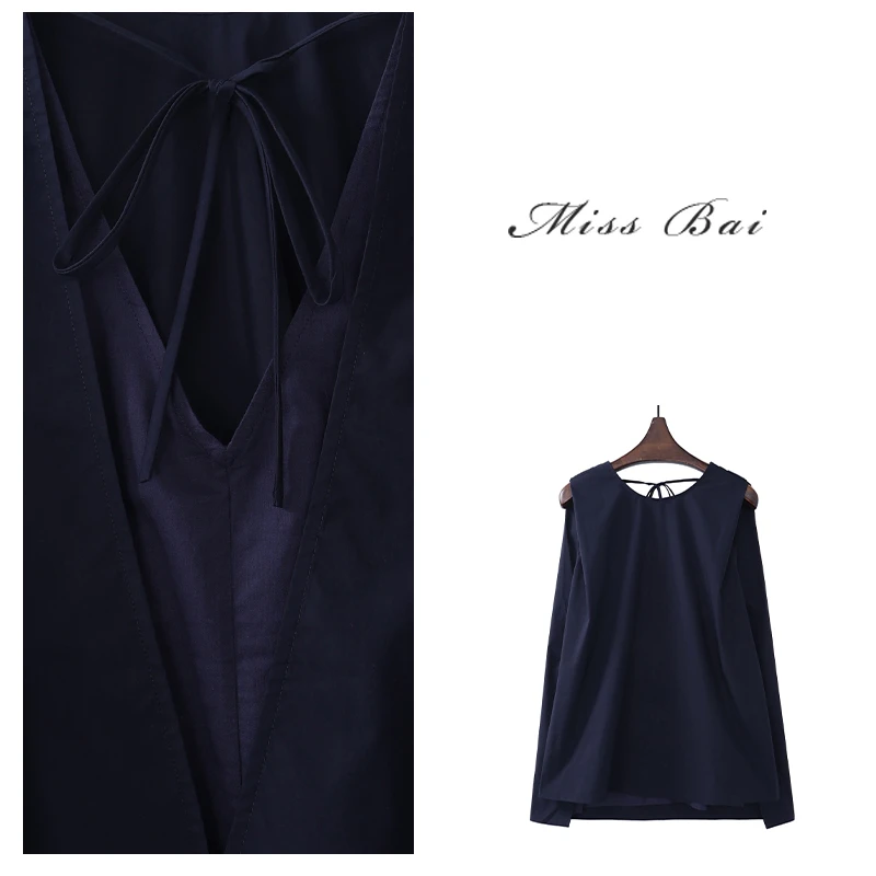 YIWEN-【白银时代】时尚极简设计高织高密挺括舒适上衣SY8077