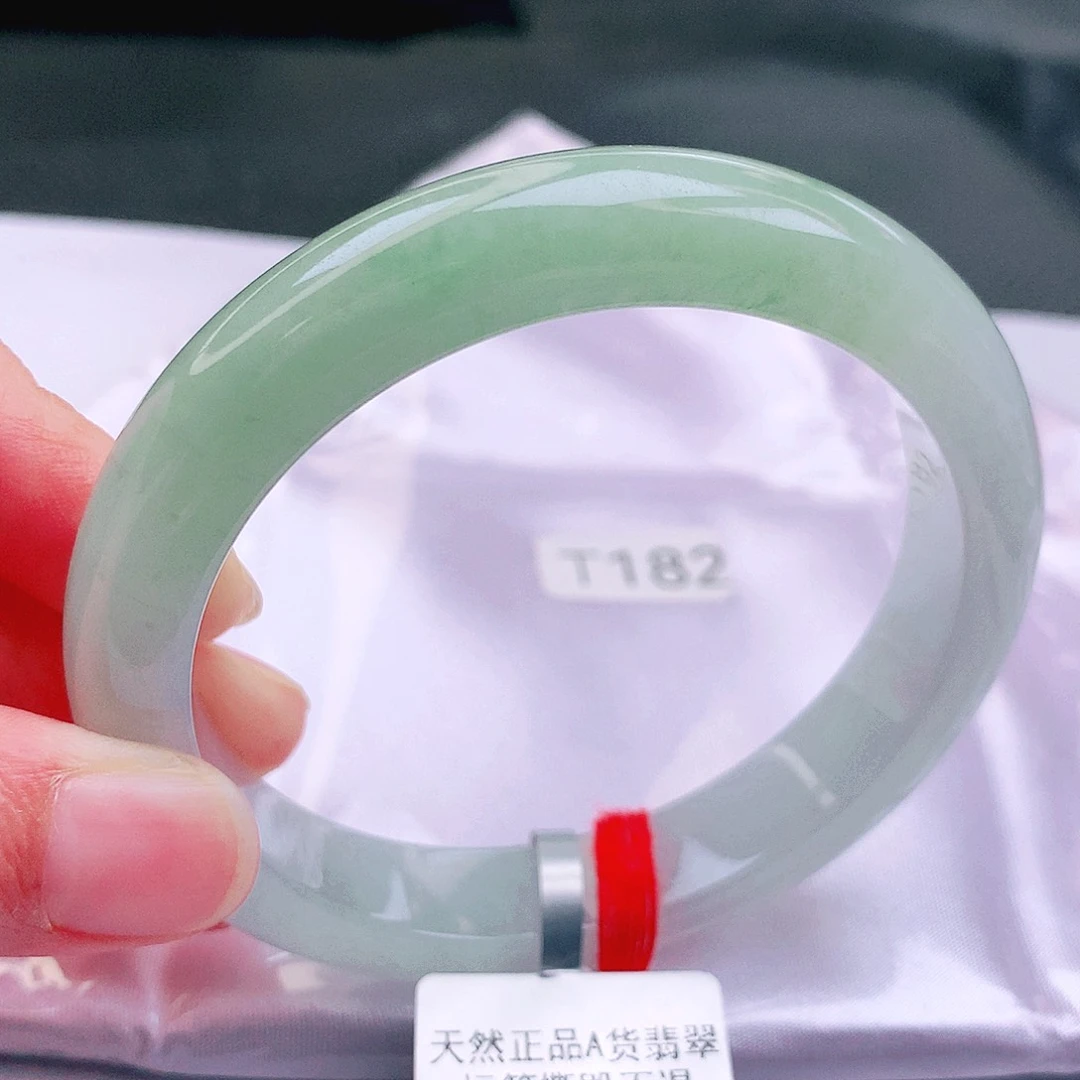 翡翠未镶嵌手镯缅甸天然a货翡翠手镯