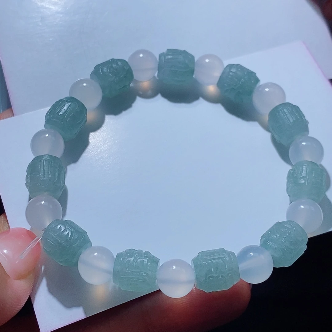 Q***明定制翡翠未镶嵌翡翠