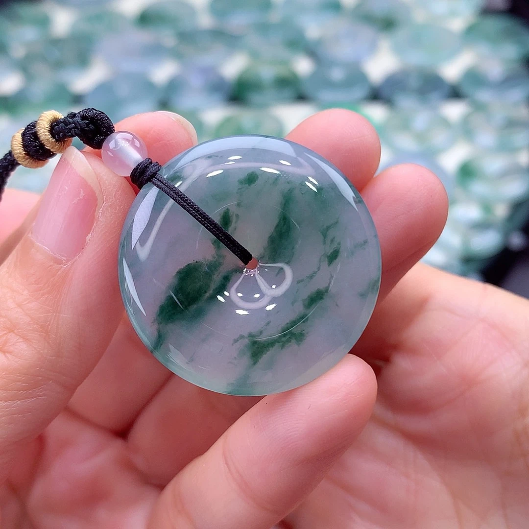 颈饰未镶嵌翡翠编号40-尺寸30/5.5