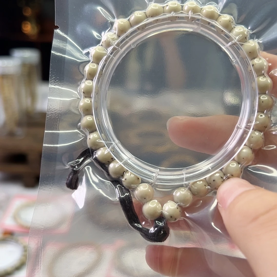 吊坠星月菩提Ll.7小龙蛋 手持 满背细小星