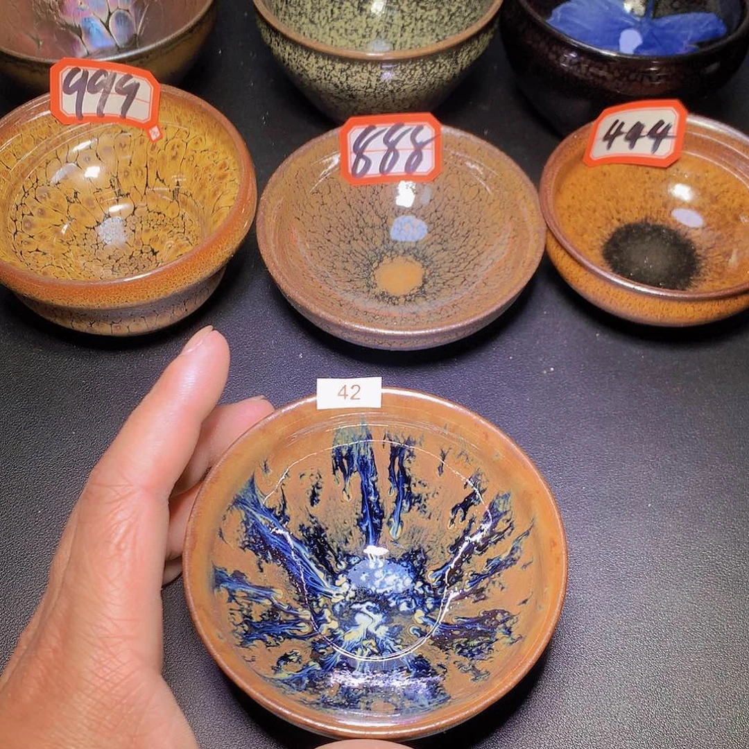 茶盏42 建盏主人杯客杯