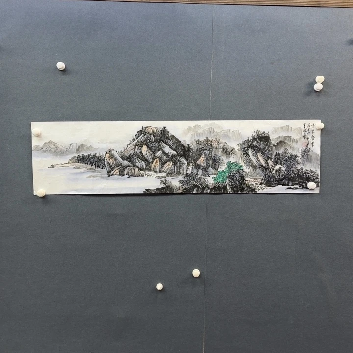 书法作品多次参加