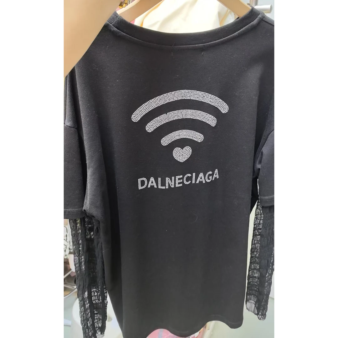 Cherryjar【509】宽松棉质时尚个性袖口短袖 T 恤