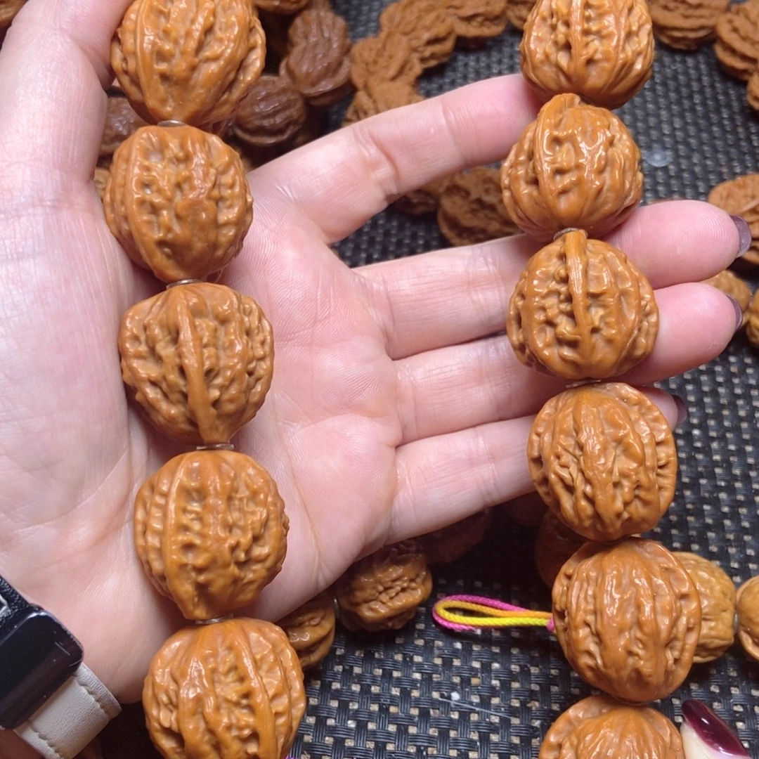 吊坠文玩核桃粗筋大手持