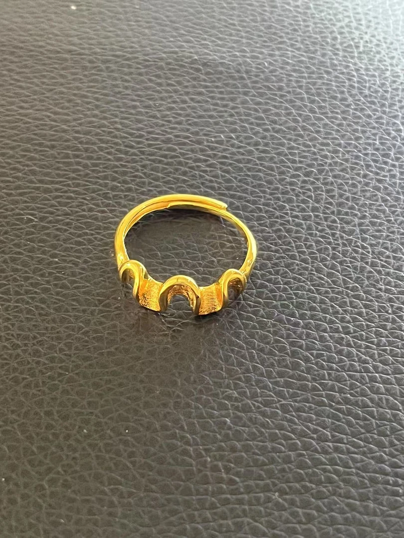 足银戒指 收藏级轻奢时尚气质简约精致戒指FJD11391