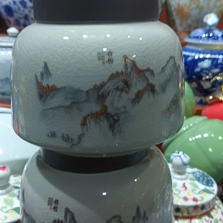 其他陶瓷茶叶罐密封高温