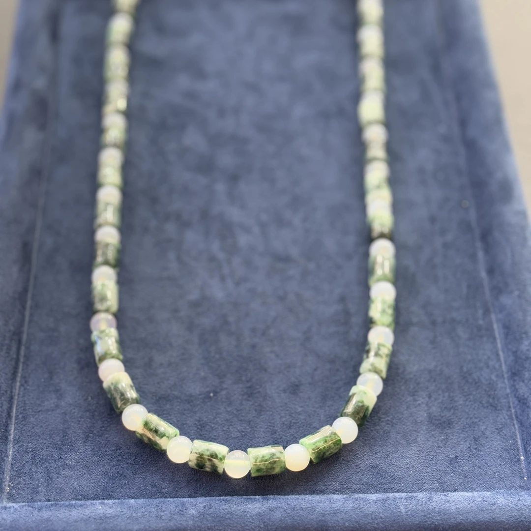 宋雅翡翠珠串时尚新中式项链（多样性发其一）