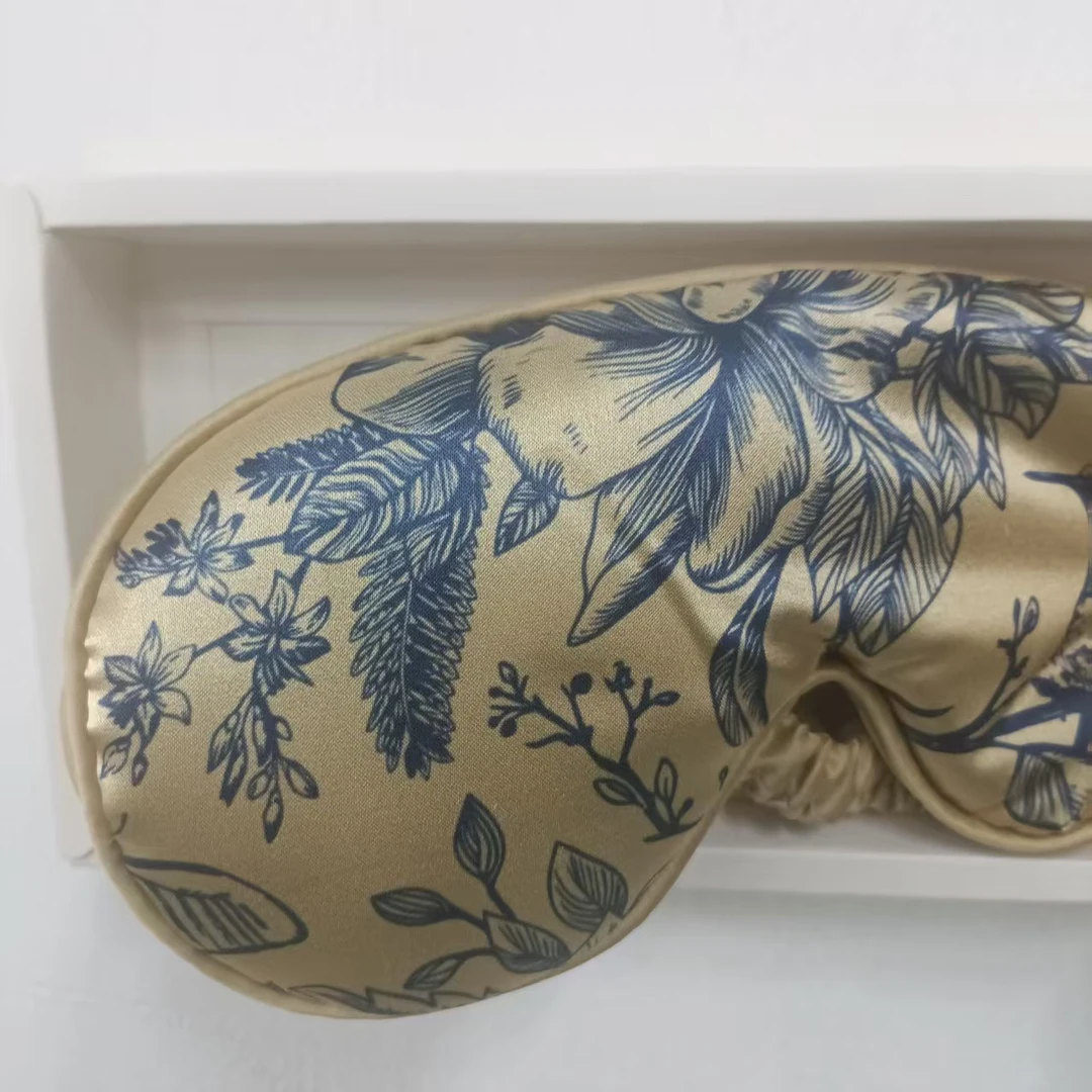 小雅啊~白金色眼罩包包 便携时尚潮流设计