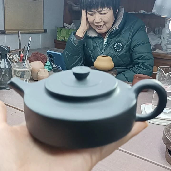 紫砂茶案真*闪捂灰周盘